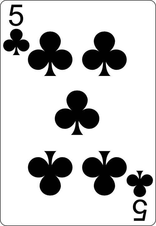 Five of Clubs