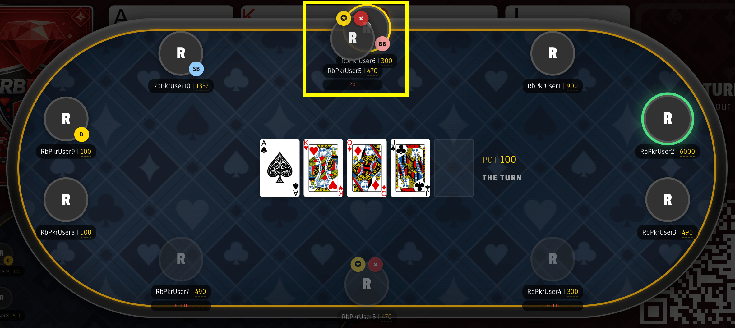 Player ordering controls