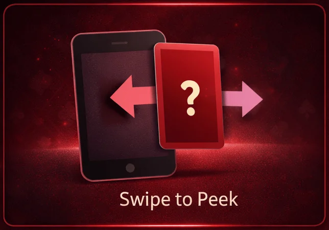 Swipe to Peek interface preview