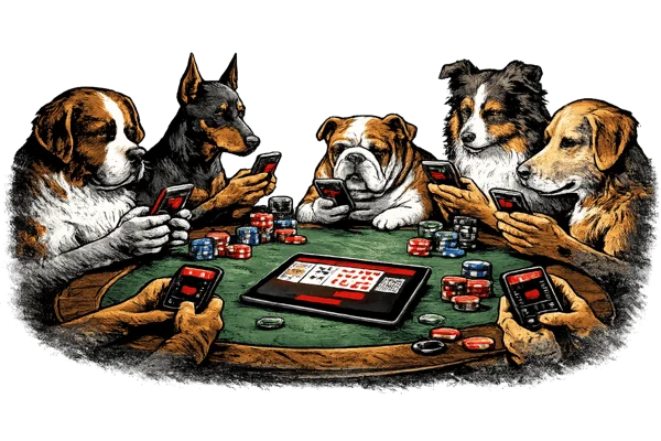 Poker game with friends
